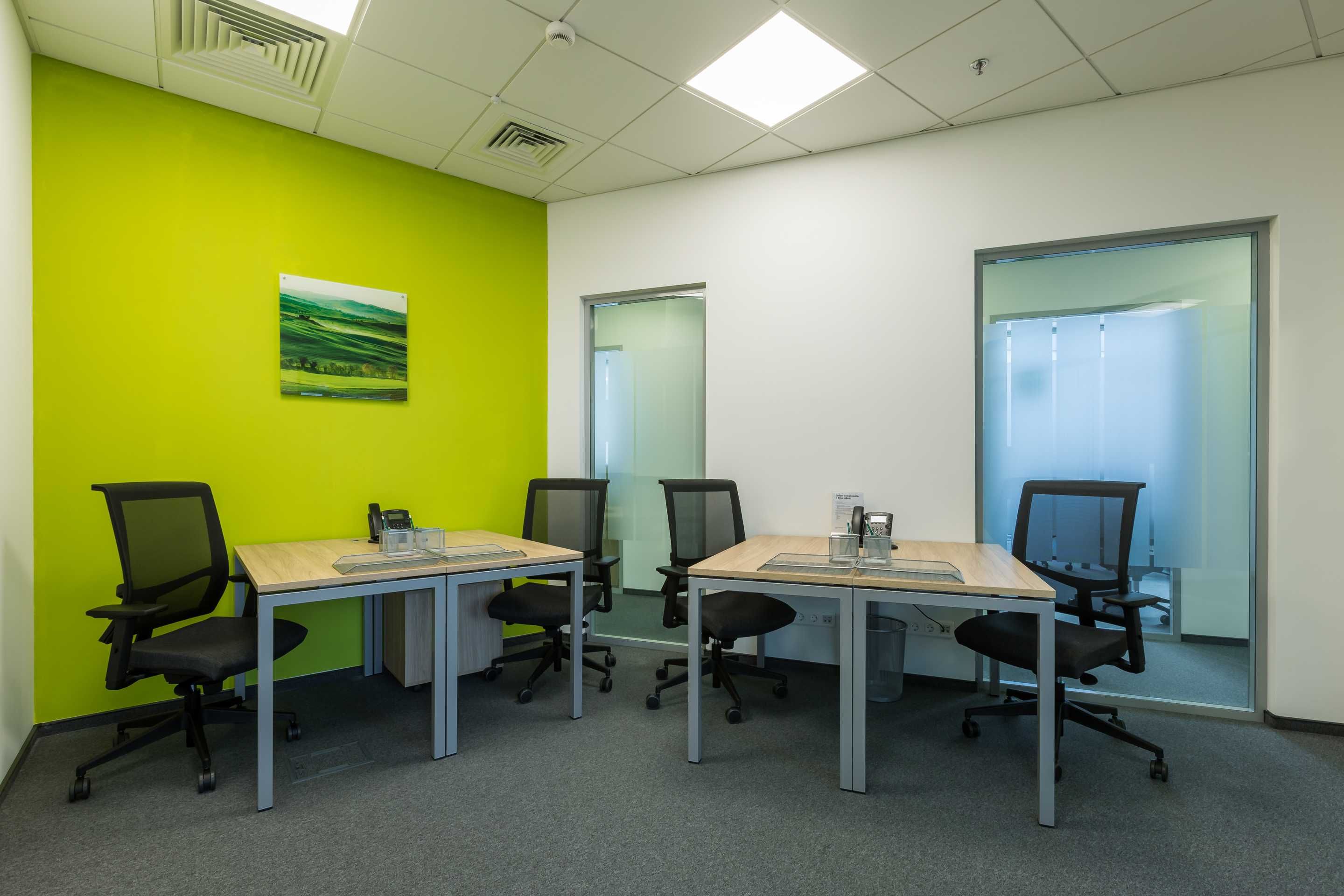 Все включено: професійний офіс для 4 осіб у Regus Silver Breeze