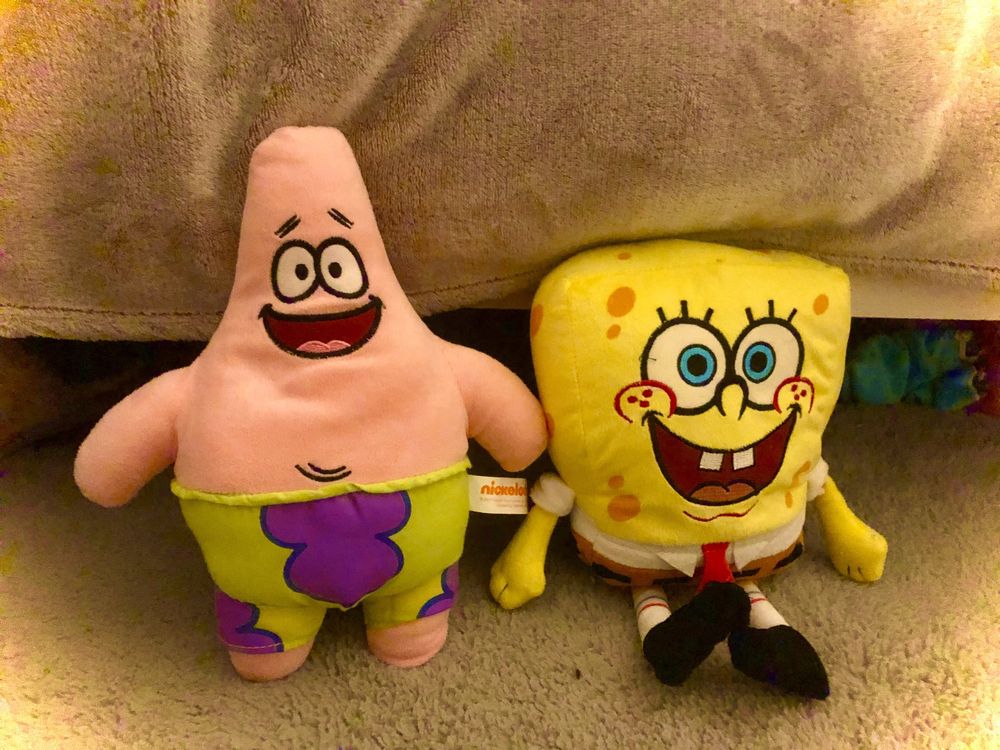 ◾️SPONGEBOB i PATRYK zestaw maskotek maskotka zabawki nowe