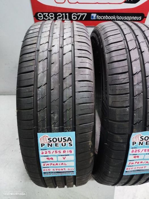 2 pneus novos 225-55r19 imperial - Oferta dos portes 180 EUROS