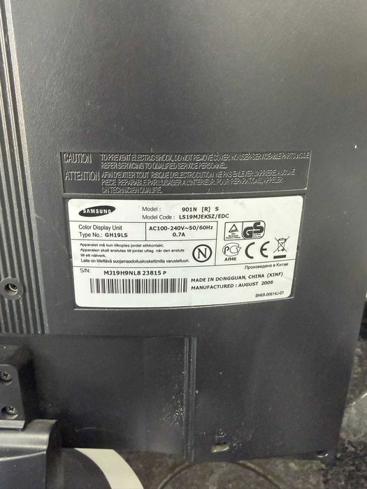 Monitor Samsung 901N