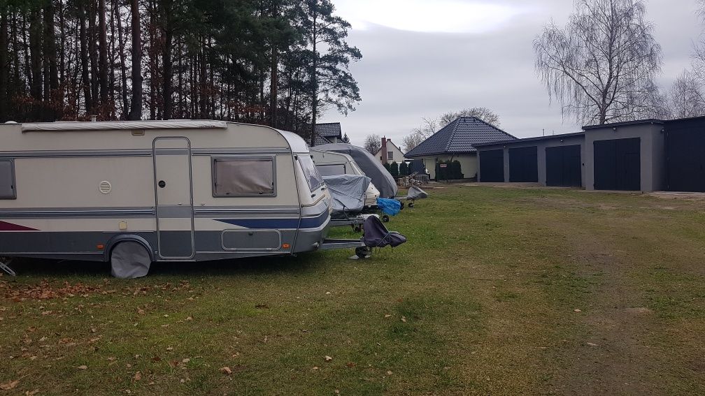 Parking, zimowanie przyczep,kamperów,łodzi itp