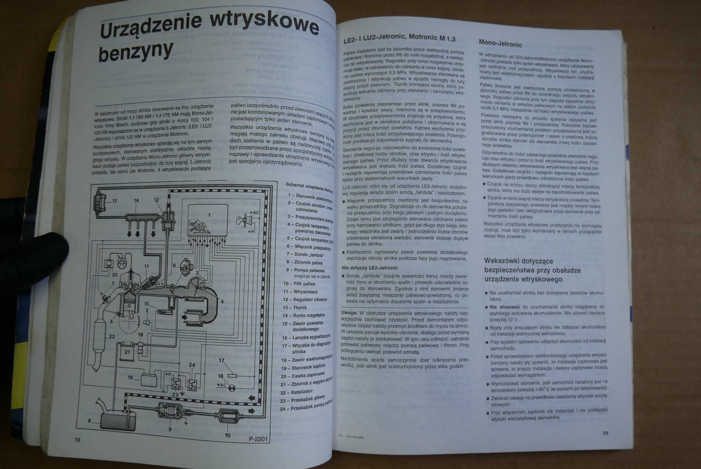 Książka "Sam Naprawiam - Peugeot 205 i diesel" H.R. Etzold