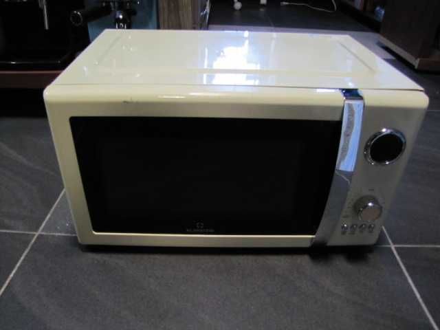 Kuchenka mikrofalowa mikrofalówka 23L retro Klarstein Fine Dinesty