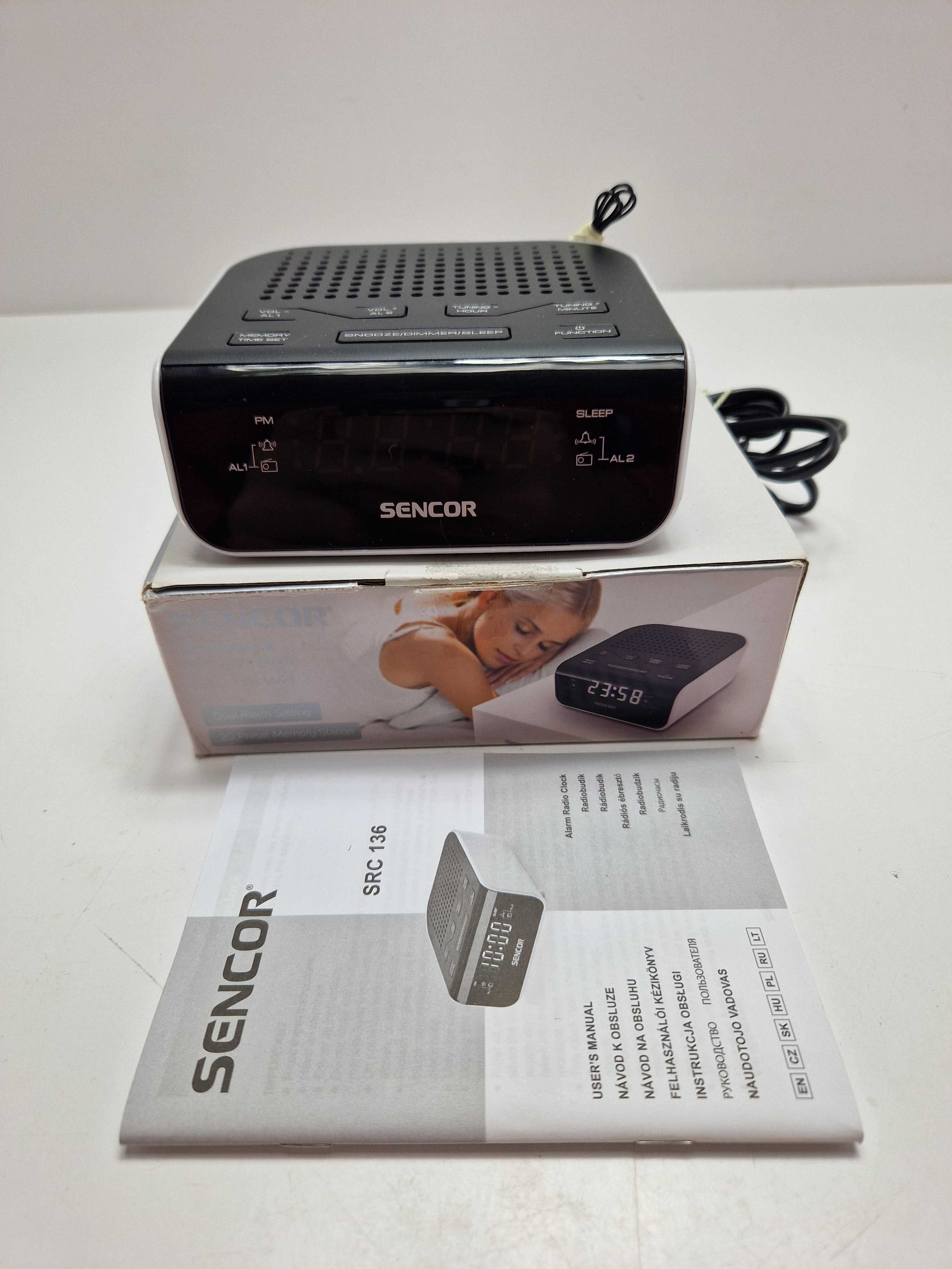 Radiobudzik Sencor SRC136