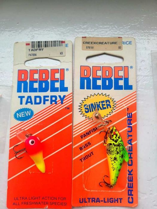 Rebel woblery.Nie Salmo, Rapala,MorelTeam z Czarnego,Rękodzieło