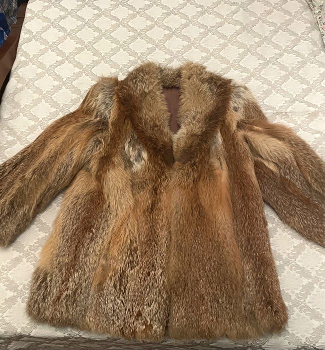 Casaco pele de raposa Vintage