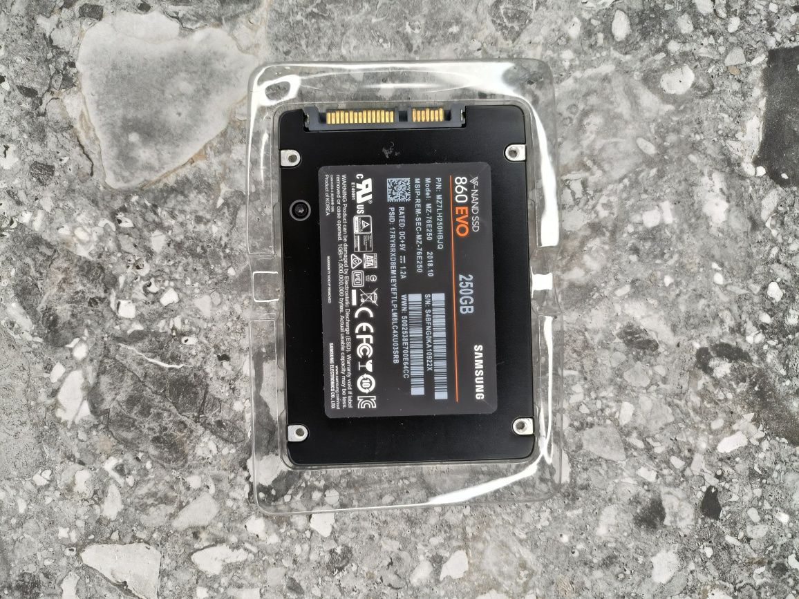 SSD 2,5 Samsung 860 EVO 256gb
