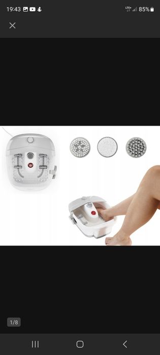 Masażer SPA Do Stóp Elektryczny 3w1 SilverCrest