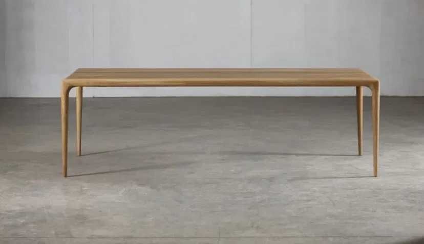 Stół dębowy loft, nowoczesny lite drewno dębowy, drewniany