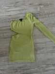 Sukienka PrettyLittleThing limonkowa nowa M