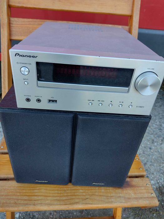 Mini wieża Pioneer z kolumnami