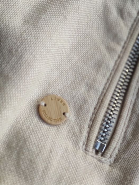 Casaco Zara Linen Linho tamanho L