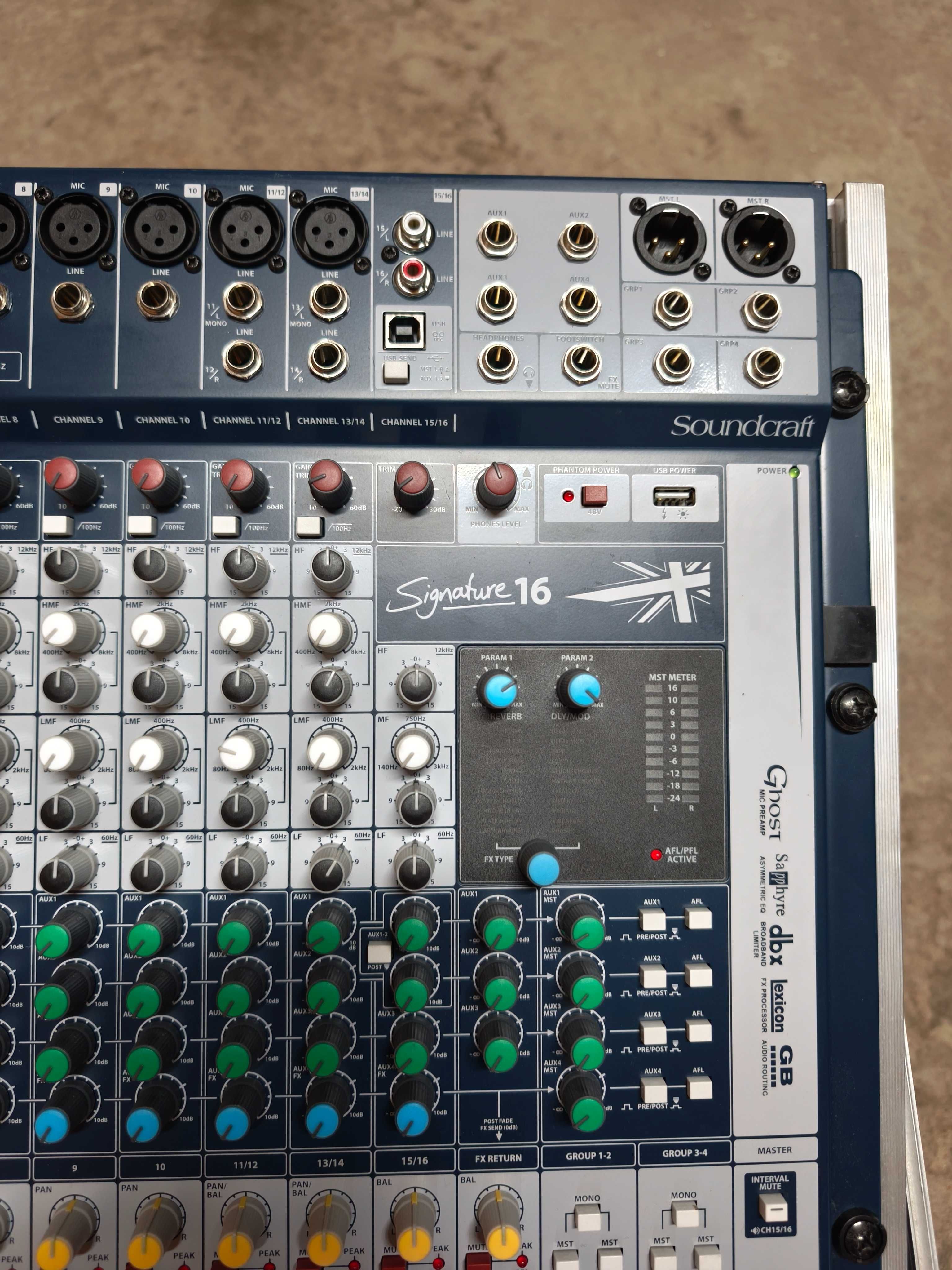 mikser soundcraft signature 16