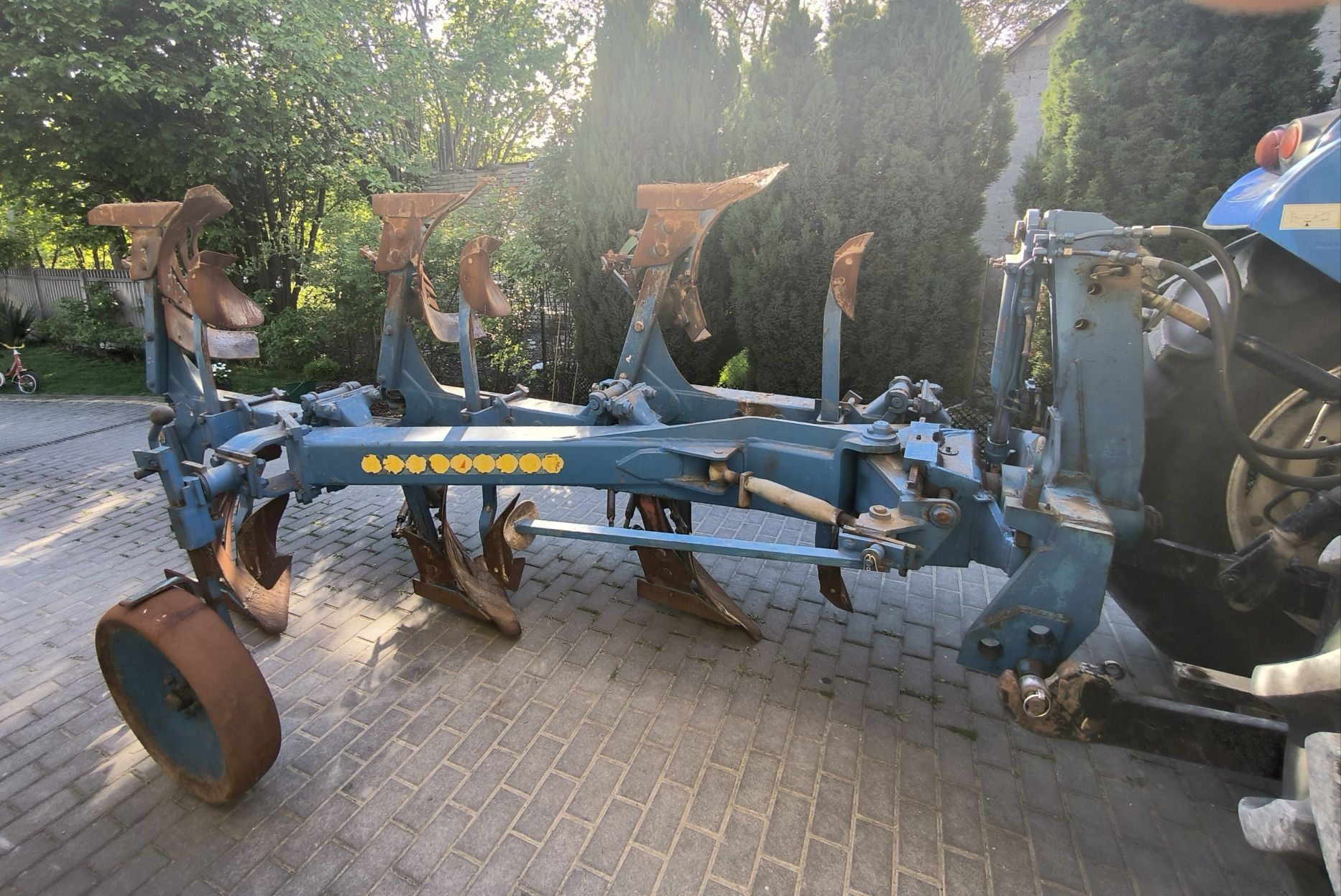 Pług 3 skibowy obrotowy rabewerk rabe werk rabe verk