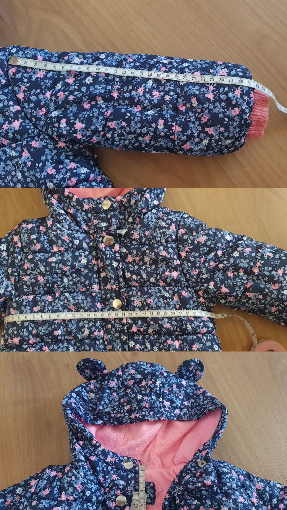 Зимние комбинезоны carters с курткой от 1 до 2 лет