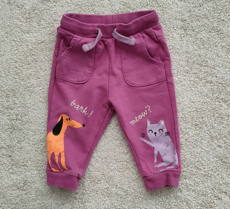 Trzy pary spodenek,rozmiar 74