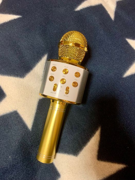 Mikrofon karaoke głośnik z mikrofonem Manta