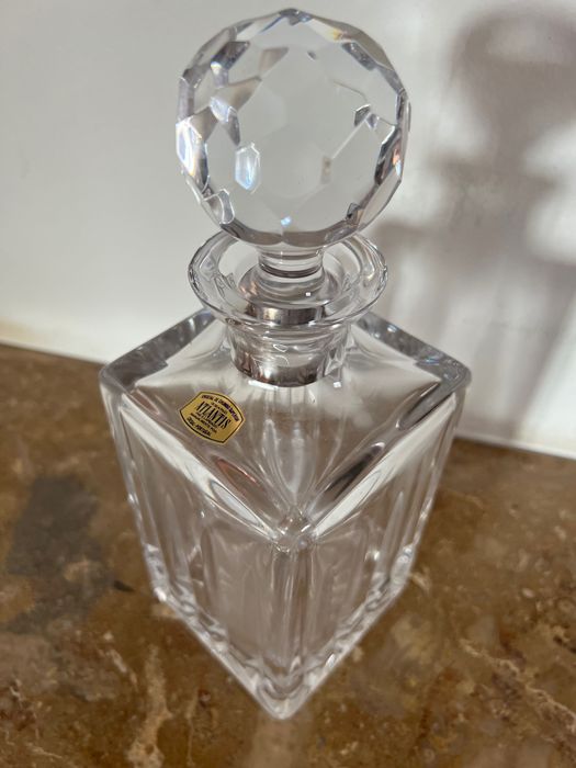 Garrafa de whiskey cristal Atlantis