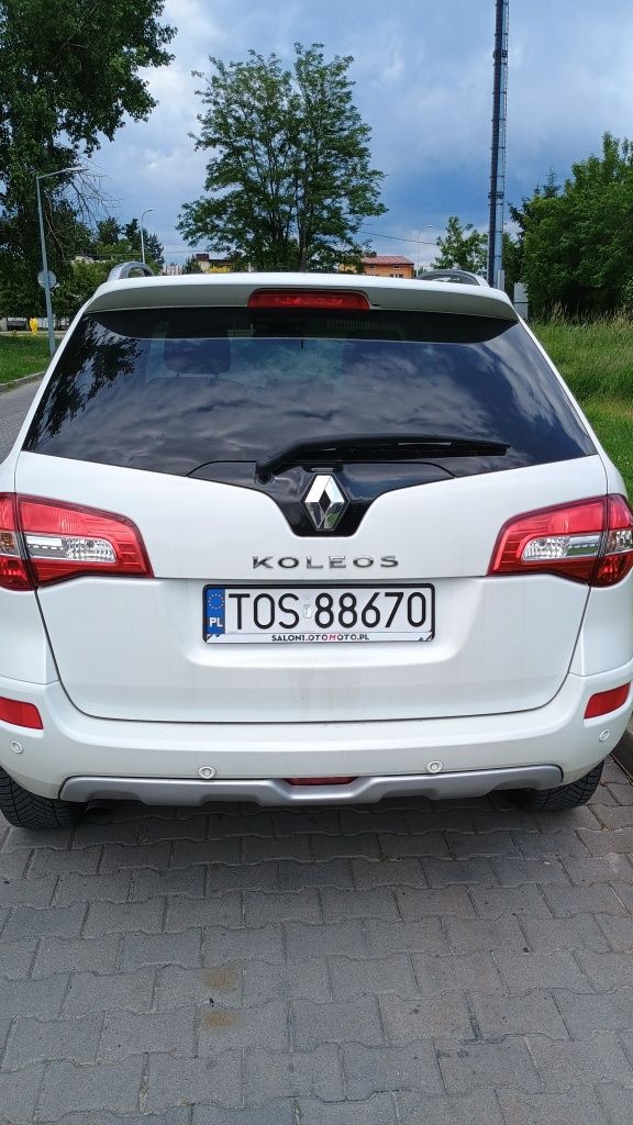 Sprzedam renault koleos biała perła2.0d 150km manual w wersji in.paris