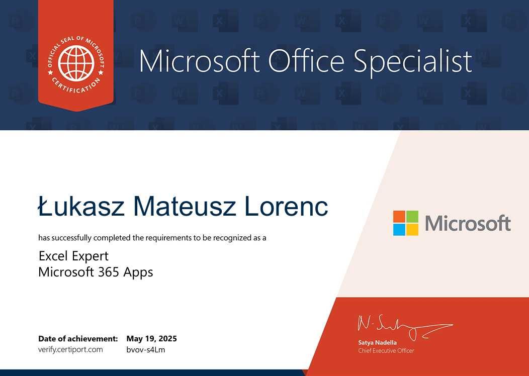 Korepetycje i konsultacje z MS Excel (online)