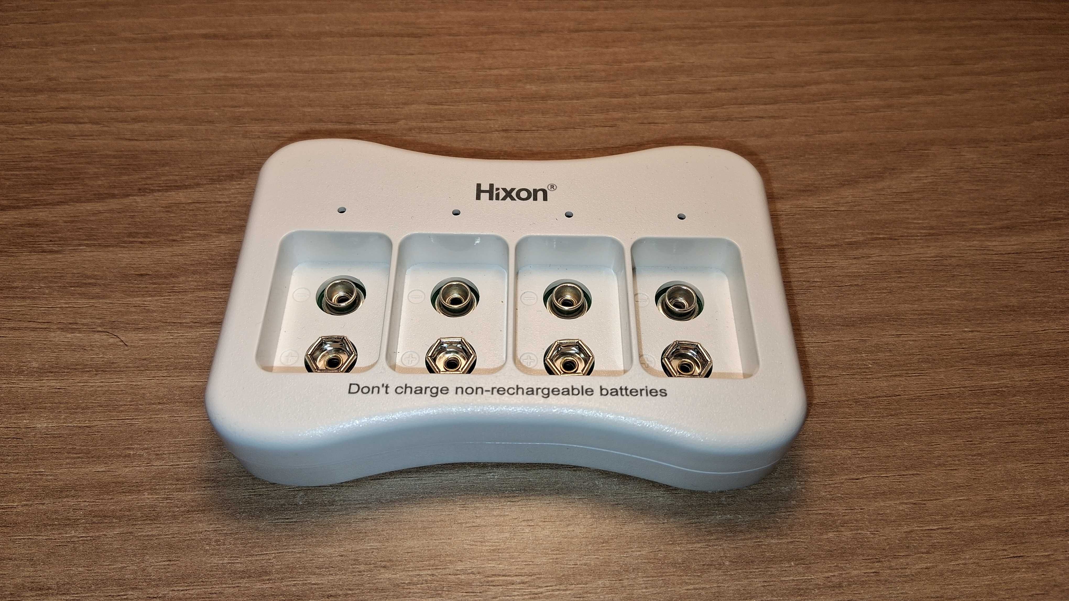 Zestaw Hixon 3× Akumulator 9V + Ładowarka USB Typ C