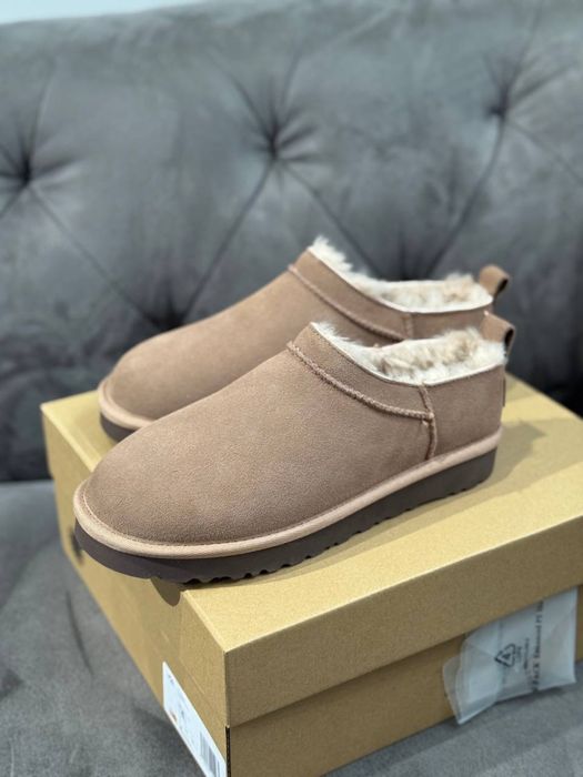 Ugg clasic mini micro чорний, пудра, бежевий