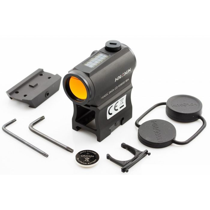 Коліматор Holosun Paralow HS403C 2 MOA+Кріплення UNITY Tactical FAST