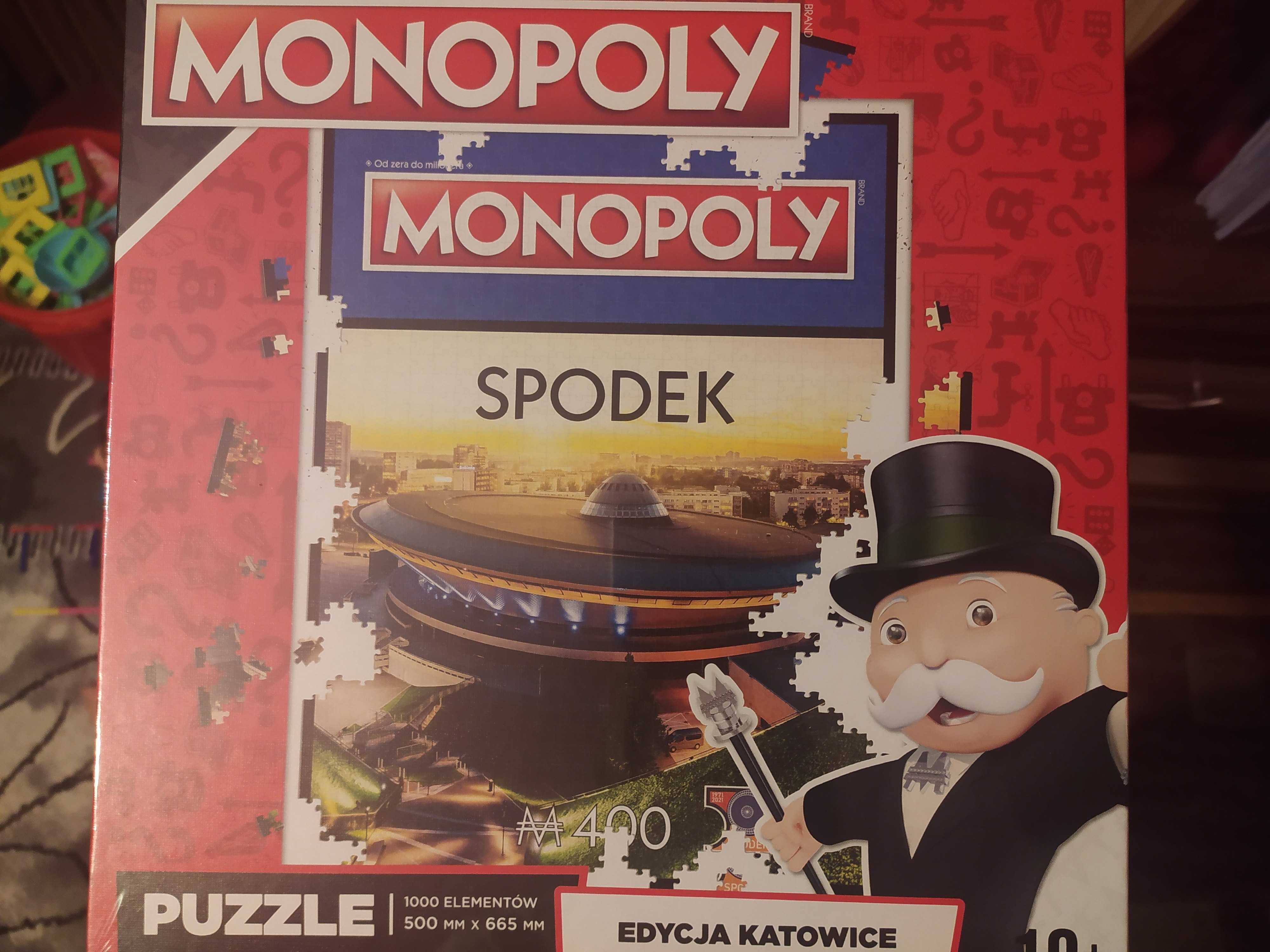 Puzzle 1000 elementów- Monopoly Katowice