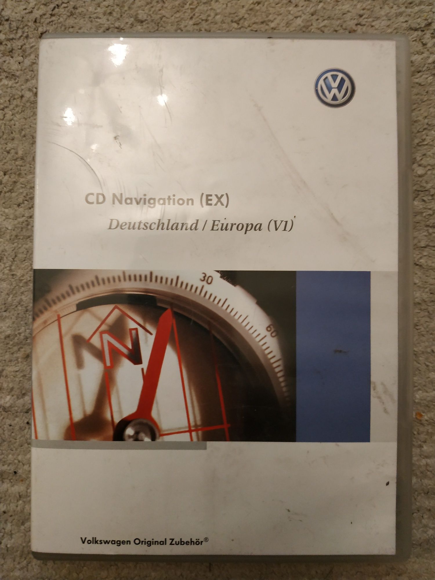 Płyta CD do nawigacji VW