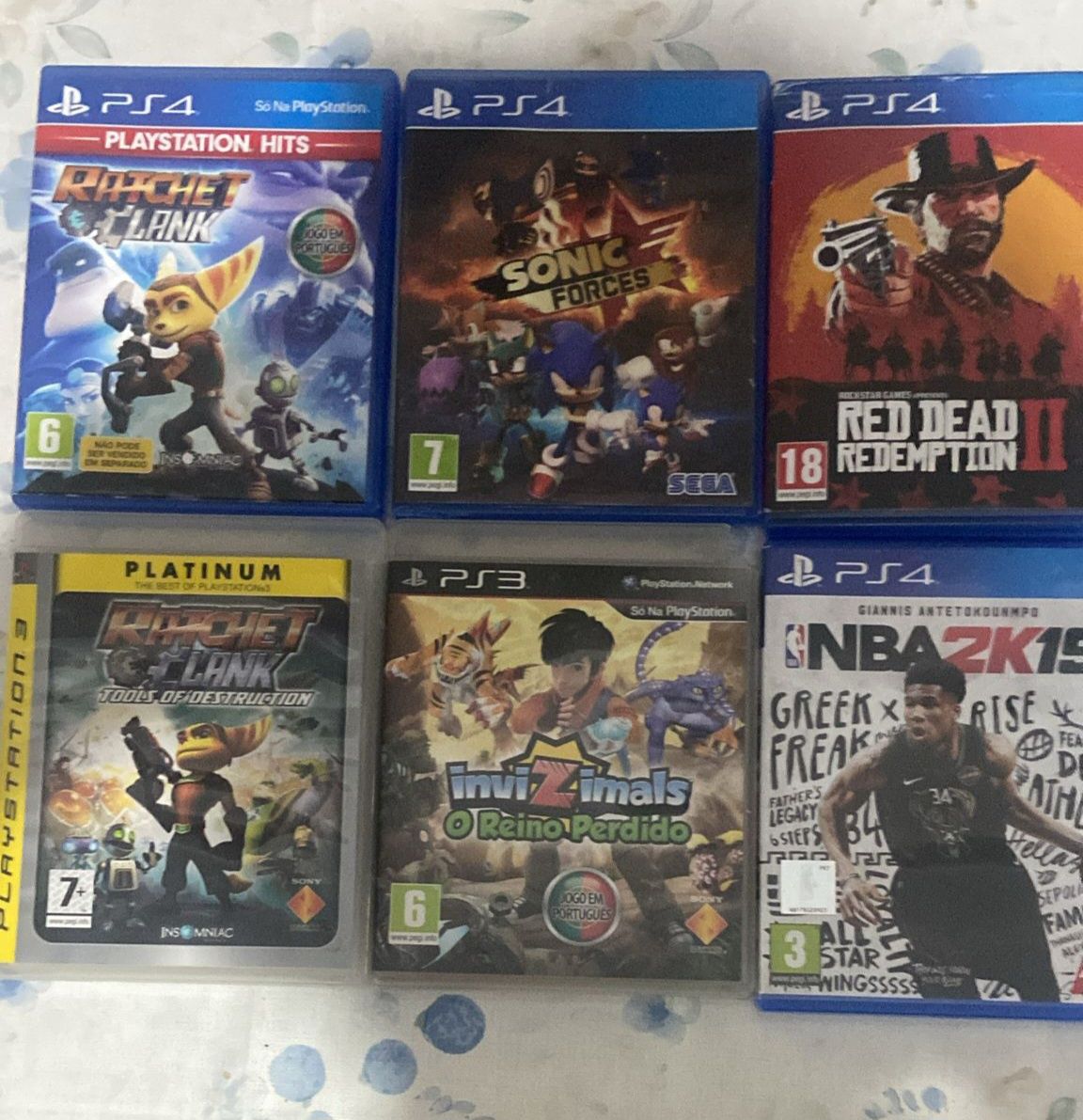 Jogos para playstation 4 e 3