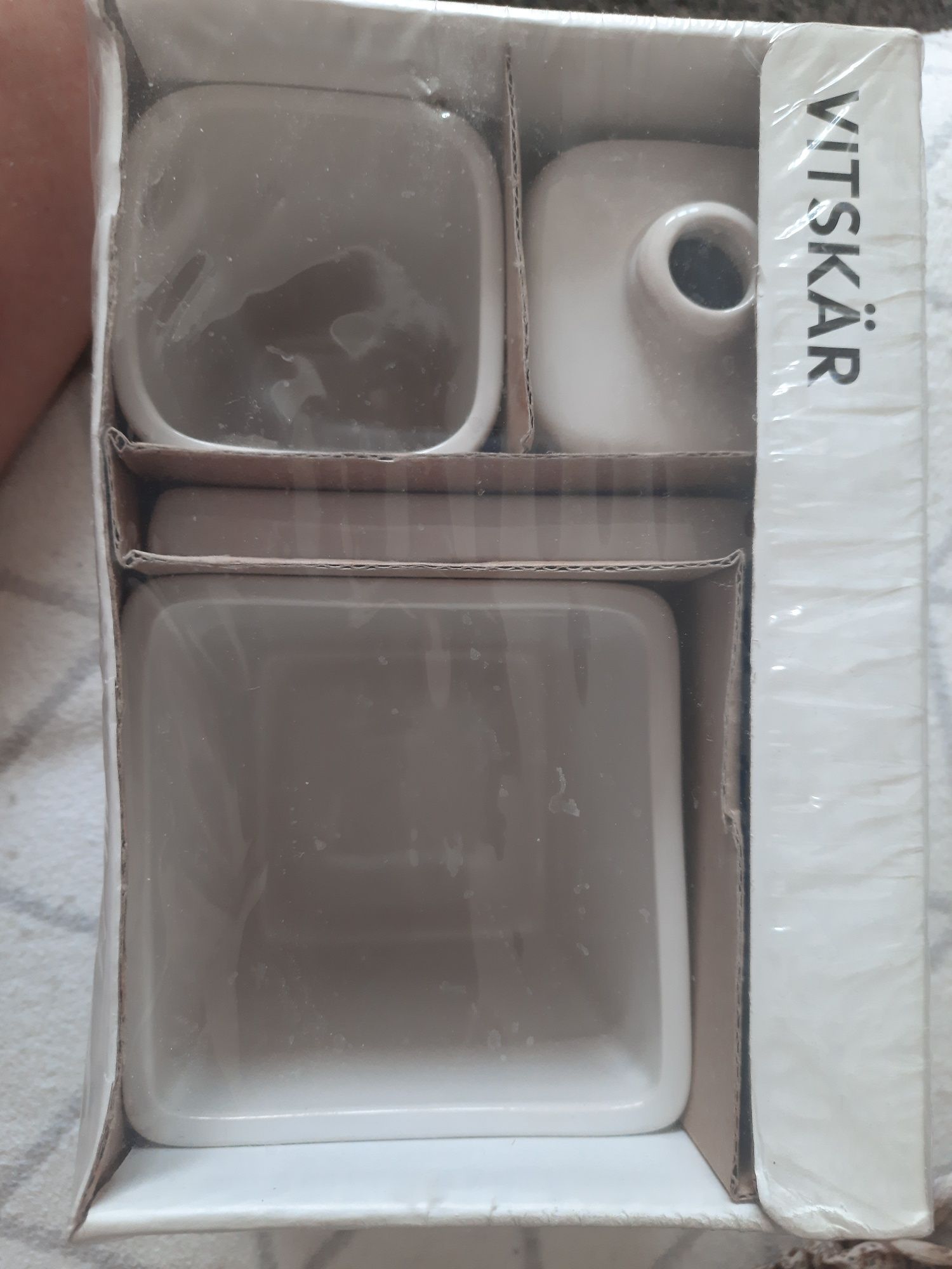 Zestaw pojemnikow ikea