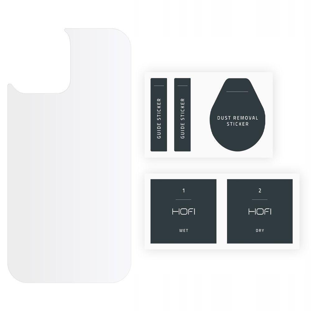 Szkło Hybrydowe Na Tył Hofi Hybrid Pro+ Do Iphone 13 Pro