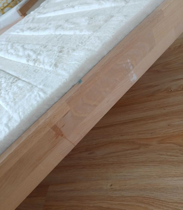 Łóżko Ikea Sniglar 160x70 z materacem