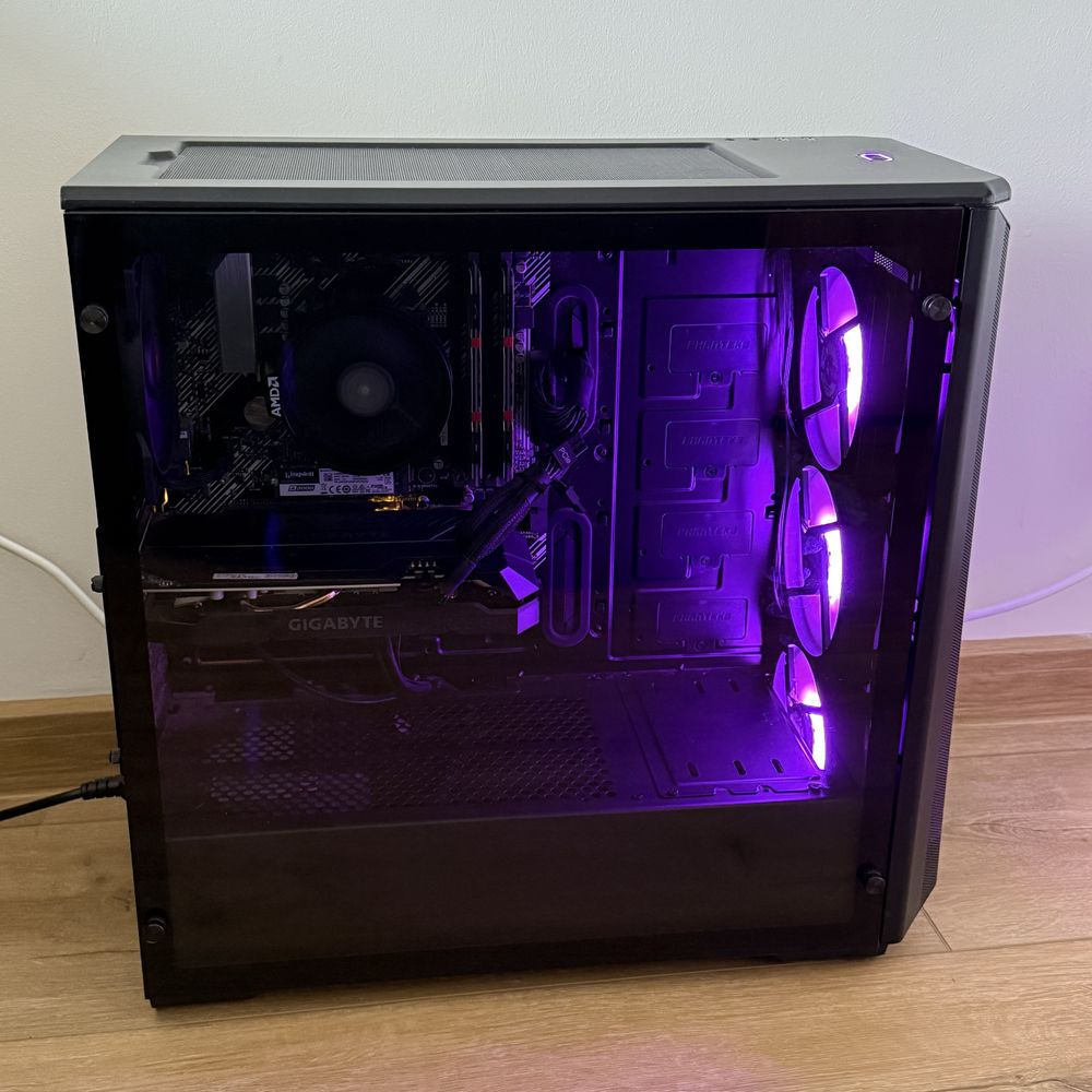 Kompletny Zestaw Gamingowy RGB - Ryzen 5 3600, GTX 1660 SUPER
