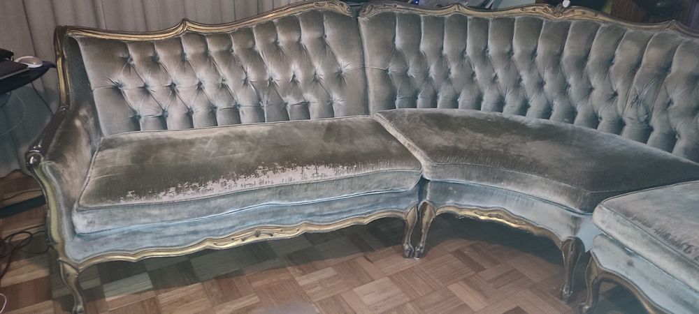 Sofá vintage único importado dos Estados Unidos lindo vendo ou troco