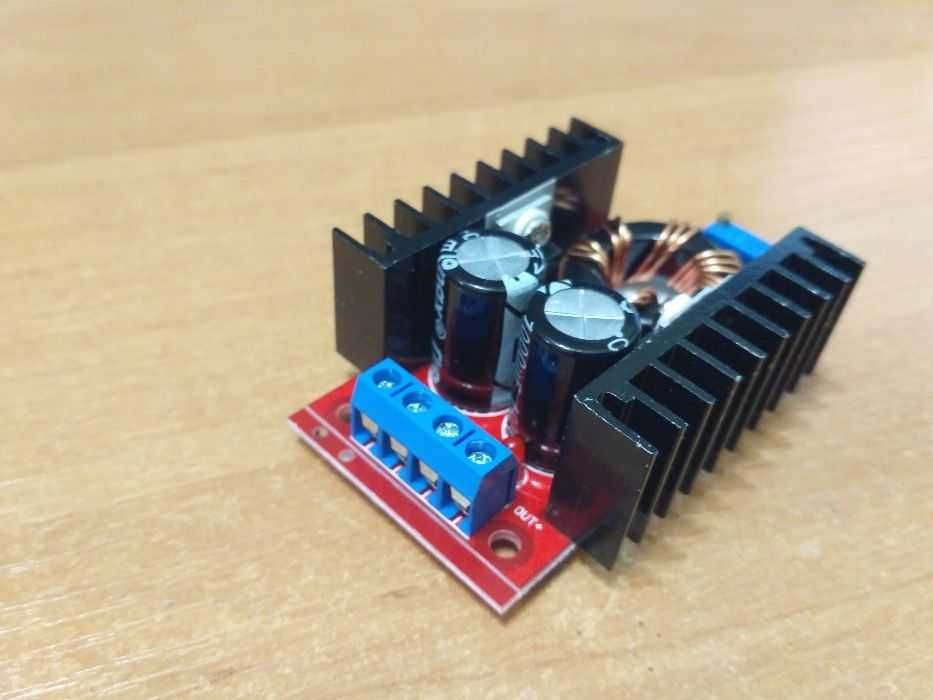 DC-DC Повышающий преобразователь, Step up, Boost, 150W аудио
