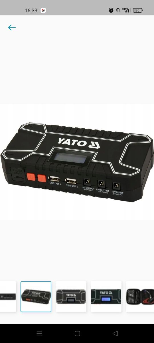 Yato starter powerbank