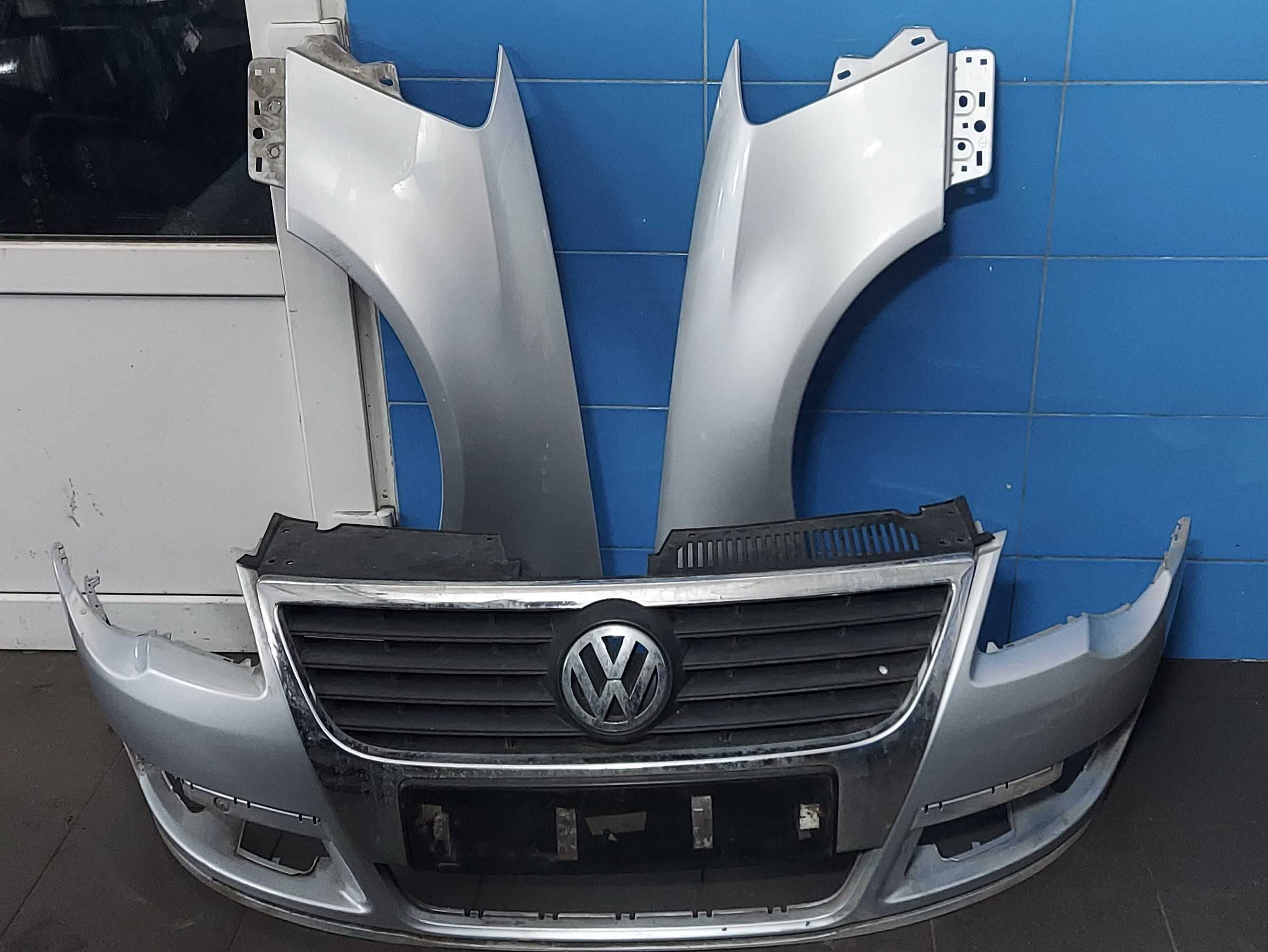 Przód VW Passat B6 LA7W zderzak grill błotniki