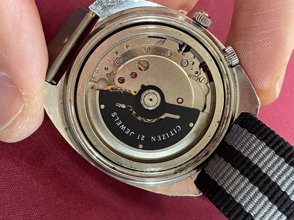 Relogio citizen automstico modelo Raro