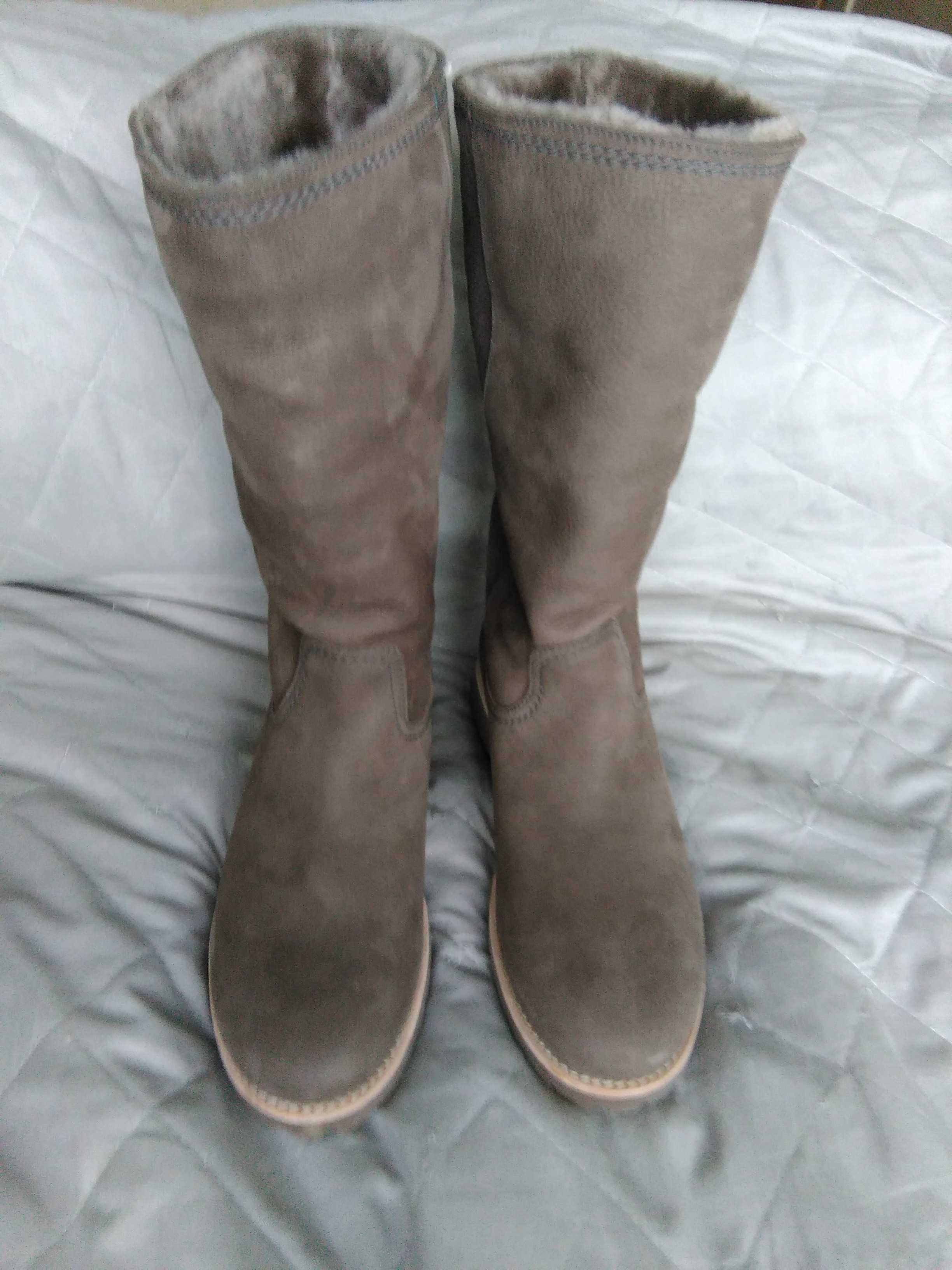 Nowe buty damskie skórzane Panama Jack Bambina Igloo r. 39 25cm kozaki