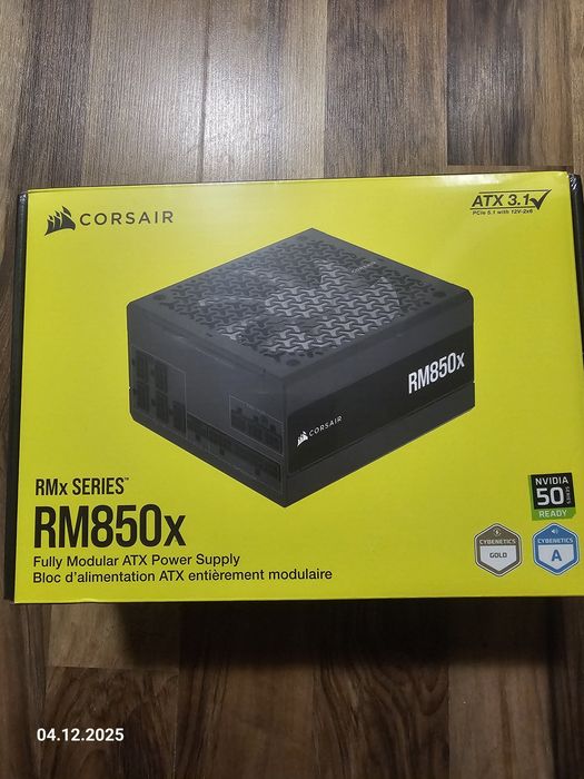 Zasilacz Corsair RM850x (2025) 850W ATX 3.1