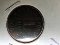 Moeda de 1 centavo de 1920