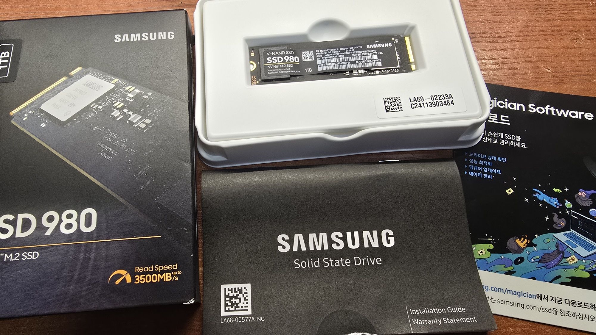 Nowy dysk Samsung MZ-V8V1T0BW SSD 980 1TB pcie