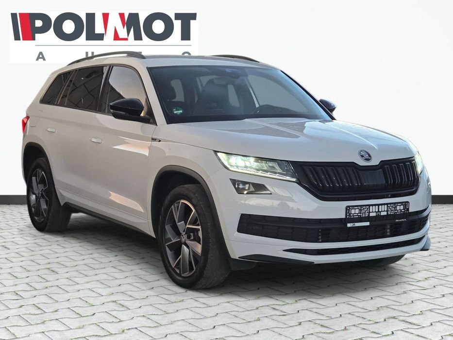 Skoda Kodiaq 2.0 190 KM Sportline 4x4 Full LED Android F-VAT 23% Serwis ASO
