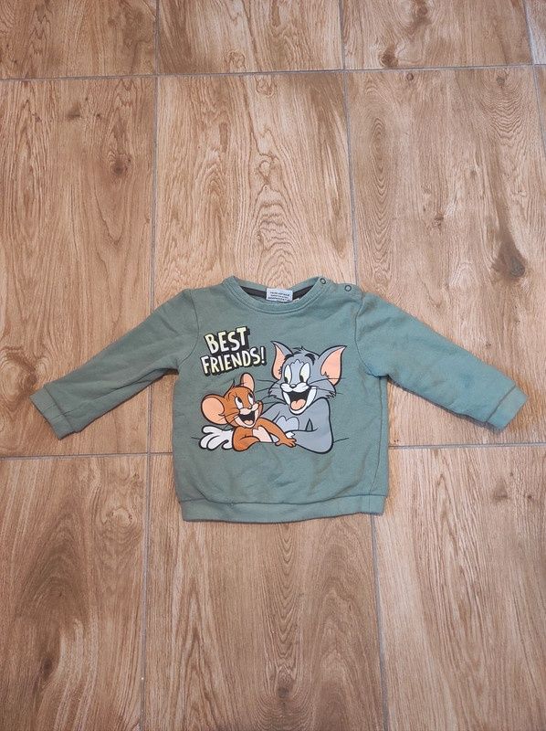 Tom and Jerry chłopięca bluza rozmiar 92 cm