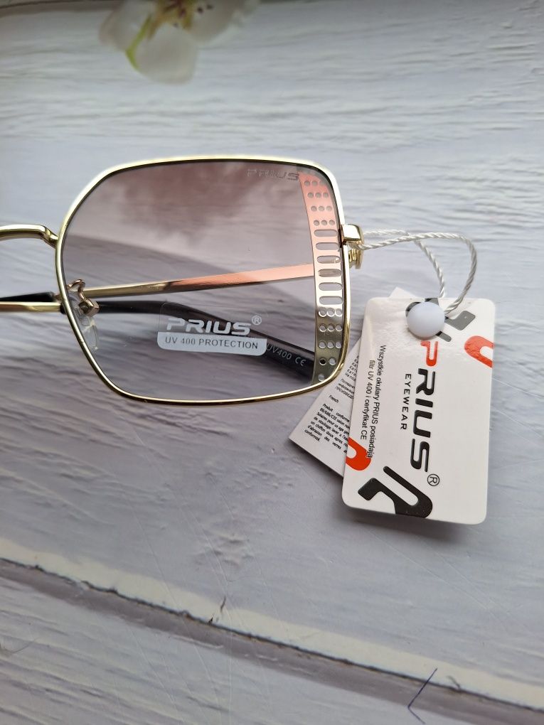 Okulary przeciwsłoneczne celebrytki z filtrem