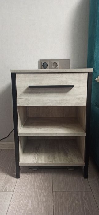 Тумба офісна/приліжкова fenster, Чорний (68479259).