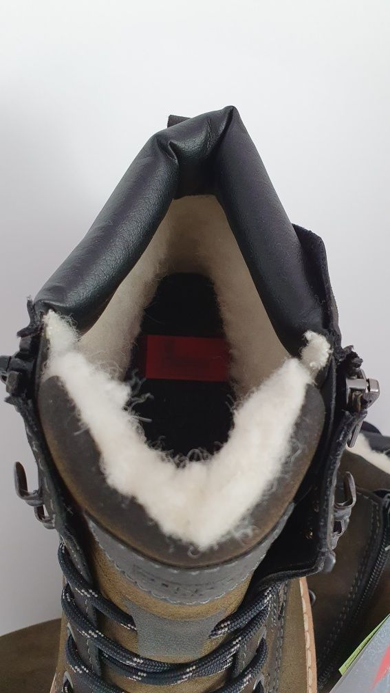 Buty nowe męskie zimowe Rieker ocieplane w rozmiarze 44