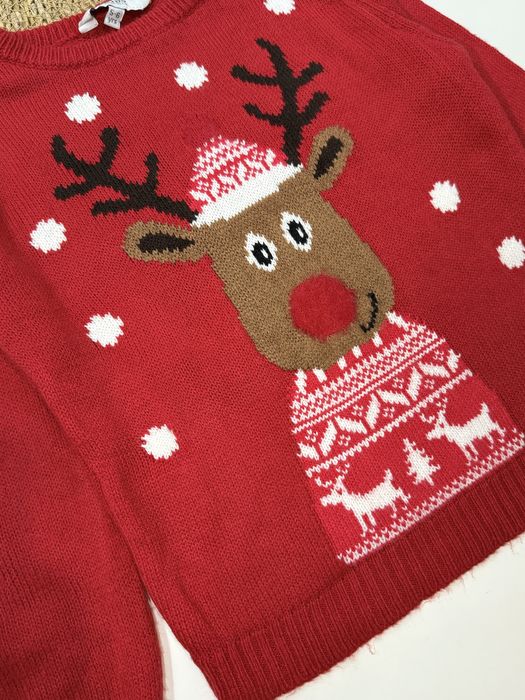 Новорічний светрик на хлопчика 5-6р