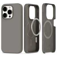 Tech-Protect Silicone Magsafe Iphone 15 Pro Max Titanium